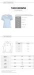머스트잇(MUSTIT) - 톰브라운 링거 트리밍 여성 반팔 티셔츠 FJS133A J0043 480