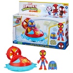 4 Marvel Spidey & His Amazing Friends Web-Spinners Spider-Man w/ Hover Car Playset $9.99 + Free Shipping w/ Prime or on $35+