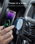 ESR 15W MagSafe Car Mount Charger with CryoBoost Made for Apple-Certified for iPhone 16/15/14/13/12 series $49.79 + Free Shipping