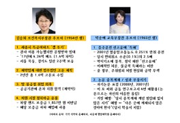 김승희, 박순애 장관후보자의 ‘부적격’ 사유 (요약)