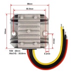 72W급 입력12V 출력24V/3A DC/DC 파워 (P0047)[P0047-P51] : 배터리 > 파워/전원
