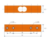 4선식 로드셀(Loadcell) 5Kg [HD-Lcell-05](P0076)[P0076-I42] : 센서