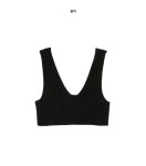 텐바이텐 10X10 : 바비 크롭 슬리브리스 니트 탑