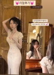순느 [MADE 1+1][로이니 반팔ver.][자동볼륨/앞단추] 궁금증 유발 앞트임 맥시 롱 원피스