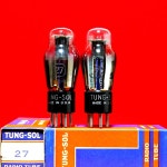 부품-장터 - Tung-Sol 27 박스신품 1조.