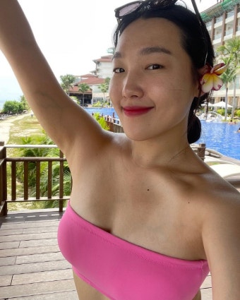 이은지, 볼륨 몸매 이 정도였어? 섹시美...'과감' 비키니 자태 | 스포츠조선 이은지, 볼륨 몸매 이 정도였어? 섹시美...'과감' 비키니 자태