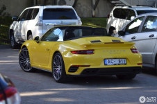 Porsche 991 Turbo S Cabriolet MkII - 06 August 2017 - Autogespot Porsche 991 Turbo S Cabriolet MkII