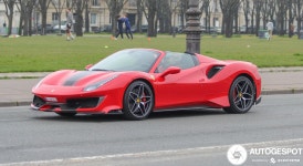 Ferrari 488 Pista Spider - 21 March 2021 - Autogespot Ferrari 488 Pista Spider