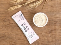 [싸리재] 싸리재 시원하고 구수한 [옛날 맛 미숫가루 스틱 30g 10봉] 전통 미숫가루 국산 늘보리 식사대용 통곡물 선식 - 인공화학첨가물 0... 