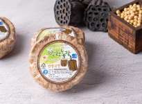 [싸리재] 국산 우리 콩 냄새 없는 안나는 [ 백련농장 청국장 300g ] 옛날 착한 저염 생청국장 - 인공화학첨가물 0% 우리 농산물로 만듭니다... 