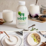 [싸리재] 대광목장 유기농 요구르트 500ml 수제 요거트 플레인 - 인공화학첨가물 0% 우리 농산물로 만듭니다 - 예스24