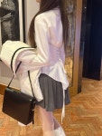 쏠바비 허리조절가능 [수입의류/Highquality] 마이핏 코르셋 브이넥 카라 새틴 실크 블라우스 셔츠