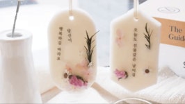 POOM | 플라워 왁스 타블렛 만들기 DIY 키트 플라워 왁스 타블렛 만들기 DIY 키트