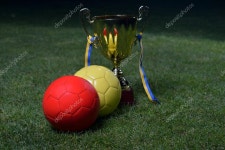 Soccer cup — Stock Photo © .shock #46058041 Soccer cup