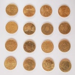 빈티지 유로 동전-벨기에 — 스톡 사진 © claudiodivizia #124138736 빈티지 유로 동전-벨기에