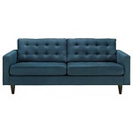 The 15 Best Gray Leather Sofas and Couches | Houzz