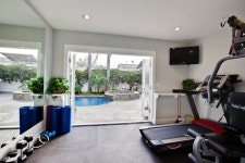 Gary M. Lane - Traditional - Home Gym - Los Angeles - by Lane Design + Build