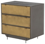 Mansfield-3-Drawer-Dresser - Industrial - Dressers - by Virgil Stanis Design