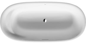 Duravit 700330-C Cape Cod 73 Free Standing Resin Soaking Tub With Center Drain - Contemporary - Bathtubs - by Buildcom