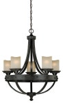 Vaxcel Lighting H0135 Halifax 5 Light Chandelier - Traditional - Chandeliers - by Buildcom | Houzz