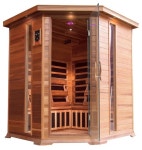 SunRay Bristol Bay 4 Person Cedar Sauna - Transitional - Saunas - by Steam Showers 4 Less