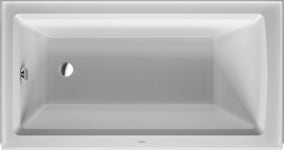 Duravit 700354-L-19TALL Architec 60 Alcove Acrylic Soaking Tub - Contemporary - Bathtubs - by Buildcom