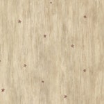 Livie Burgundy Heritage Star Toss Wallpaper - Wallpaper - by Brewster Home Fashions