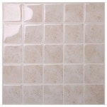 Marmo Travertine Peel and Stick Tile, 10 Pack - Traditional - Wall And Floor Tile - by Tic Tac Tiles