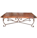 Considering copper top coffee table??