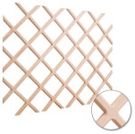Hardware Resources WR45-2 25 Inch x 45 Inch Wine Lattice Storage - Transitional - Wine Racks - by Knobs and Beyond | Houzz