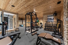Harriet - Rustic - Home Gym - Detroit - by TK Design & Associates | Houzz