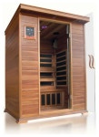 SunRay Sedona 1, 2 Person Infrared Sauna With Carbon Heaters - Rustic - Saunas - by Steam Showers 4 Less