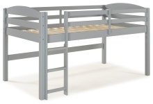 Solid Wood Low Loft Twin Bed - Transitional - Loft Beds - by Walker Edison