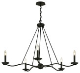 Sawyer Chandelier - Transitional - Chandeliers - by Troy Lighting | Houzz
