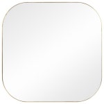 Hono Square Mirror - Contemporary - Wall Mirrors - by Sovo Furniture