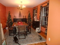 Dining Room to Play room - non-kidsy temporary toy storage