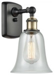 Innovations Lighting 516-1W-BAB-G2812-LED Hanover 1 Light Sconce - Industrial - Wall Sconces - by Mylightingsource