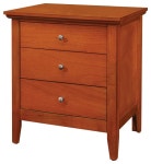 Whitley 3-Drawer Nightstand - Contemporary - Nightstands And Bedside Tables - by Glory Furniture