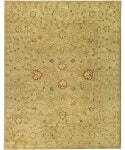 Handmade Majesty Light Brown/ Beige Wool Rug, 76x96 - Traditional - Area Rugs - by Hearts Attic