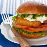 halak hamburger  — 스톡 사진 © alisafarov #69668443 halak hamburger