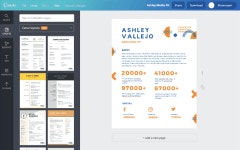미디어 홍보 키트, 프레스 키트 만들기, 무료 디자인 제작 사이트 | Canva