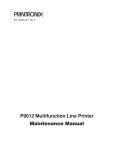 PRINTRONIX P9012 MAINTENANCE MANUAL Pdf Download | ManualsLib PRINTRONIX P9012 MAINTENANCE MANUAL Pdf Download