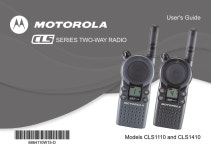 MOTOROLA CLS1110 USER MANUAL Pdf Download | ManualsLib MOTOROLA CLS1110 USER MANUAL Pdf Download