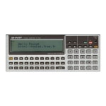 SHARP PC-1360 OPERATION MANUAL Pdf Download | ManualsLib SHARP PC-1360 OPERATION MANUAL Pdf Download