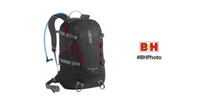 CAMELBAK Rim Runner 22 Backpack with 3L Reservoir 62237 B&H CAMELBAK Rim Runner 22 Backpack with 3L Reservoir (Charcoal/Chili Pepper)