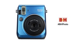 FUJIFILM INSTAX Mini 70 Instant Film Camera (Island Blue)