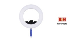 Ledgo Bi-Color Flood Shoot-Through LED Ring Light (18.3)