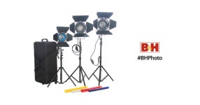 CAME-TV Fresnel Tungsten Studio Spotlights J1261 B&H Photo Video CAME-TV Fresnel Tungsten Studio Spotlights (2 x 1000W, 1 x 650W)