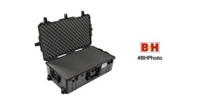 Pelican 1615AirWF Wheeled Hard Case with Foam 016150-0001-110 Pelican 1615AirWF Wheeled Hard Case with Foam Insert (Black)