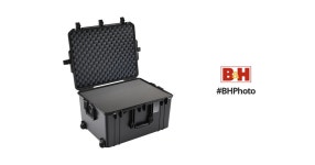 Pelican 1637AirWF Wheeled Hard Case with Foam 016370-0001-110 Pelican 1637AirWF Wheeled Hard Case with Foam Insert (Black)